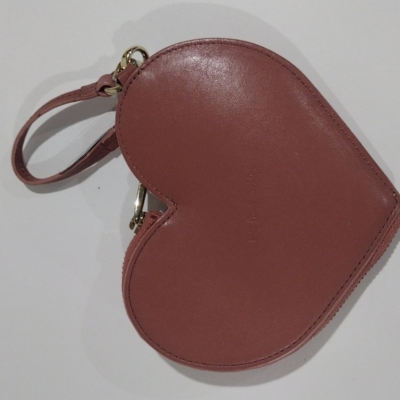 Limited Edition Paul Smith Heart Shape Wristlet – “Hello” Print Small 5"x4" Bag - Picture 4 of 8